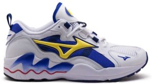 Mizuno  Wave Rider White Blue Yellow White/Blue-Yellow (D1GA182527)