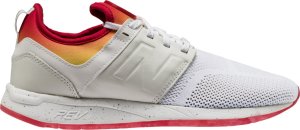 New Balance  247 Stance All Day White/Orange-Red (MRL247CO)