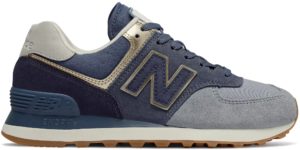 New Balance  574 Metallic Patch Blue (W) Reflection/Night Gold (WL574MLD)