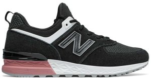 New Balance  574 Sport Black Dusty Peach Black/Dusty Peach (MS574STK)