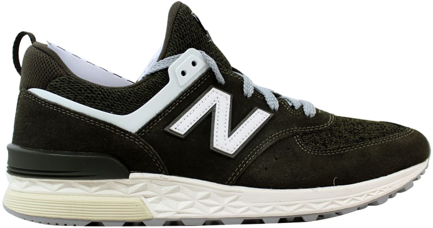 New Balance 574 Sport Green/White Green/White (MS574BM)