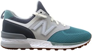 New Balance 574 Sport Gunmetal Gunmetal/Storm Blue (MS574EKW)