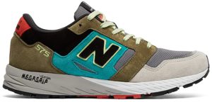 New Balance  575 Grey Green Black Grey/Green-Black (MTL575ST)