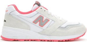 New Balance  575 Staple Pigeon White White/Pink-Grey (M575JWP)