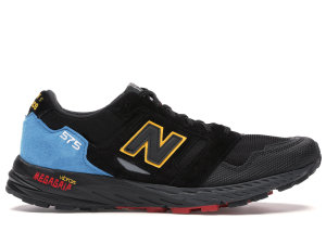 New Balance 575 Urban Peak Black Black/Turquoise (MTL575UT)