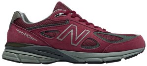 New Balance  990v4 Burgundy Burgundy/Grey (M990BU4)