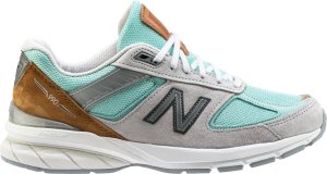 New Balance  990v5 Kawhi Leonard White Gold White/Teal-Gold (M990BB25)