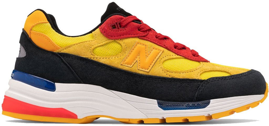 New Balance 992 Yellow Red Yellow/Black-Red (M992DM)