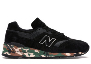 New Balance  997 Black Camo Midsole Black/Silver (M997MP/M997CMO)