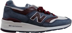 New Balance  997 Grey Grey/Maroon (M997DGM)