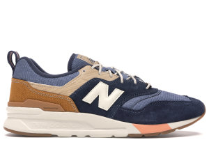 New Balance 997H Navy Workwear Brown Navy/Workwear Brown-White (CM997HAK)