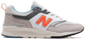 New Balance  997H Rain Cloud White/Grey-Orange (CM997HAG)