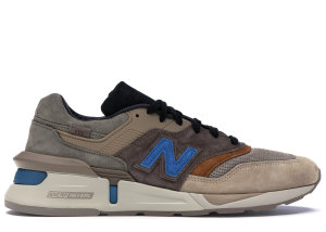 New Balance 997S Fusion Kith x nonnative Brown Beige Brown/Black-Cobalt Blue (M997SKT)