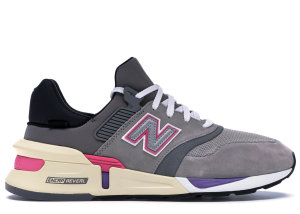 New Balance 997S Kith United Arrows and Sons Grey/Black-Purple-Pink-Cream (MS997KI)