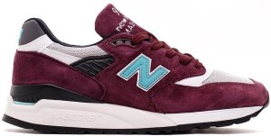 New Balance 998 Burgundy Chalk Burgundy/Chalk (M998AWC)