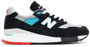 New Balance 998 Connoisseur Rockabilly Black/Grey-Teal (M998CBB)