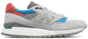 New Balance  998 Grey Light Blue Red Grey/Light Blue-Red (M998CNG)