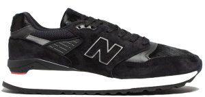 New Balance  998 Pony Hair Black Black/White (M998TCB)