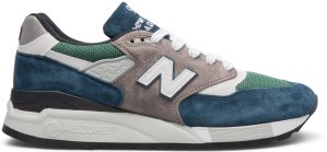 New Balance  998 Teal Navy Teal/Navy (M998NL)