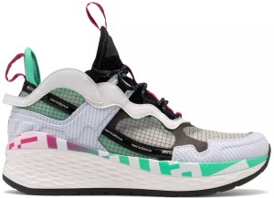 New Balance  Test Run Project 2 White Black Neon Emerald (W) White/Black-Neon Emerald (WTRP2WB)