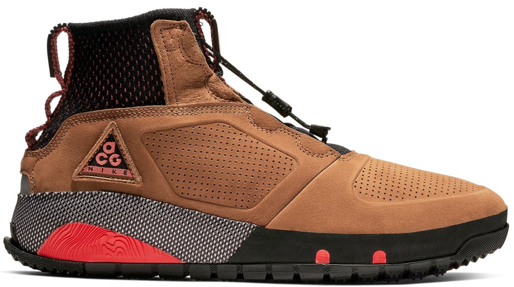 Nike ACG Ruckel Ridge Light British Tan Light British Tan/Light British Tan-Habanero Red-Black (AQ9333-226)