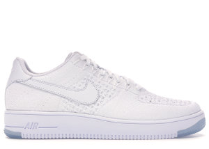 Nike  Af1 Ultra Flyknit Low White/White-Ice White/White-Ice (817419-100)