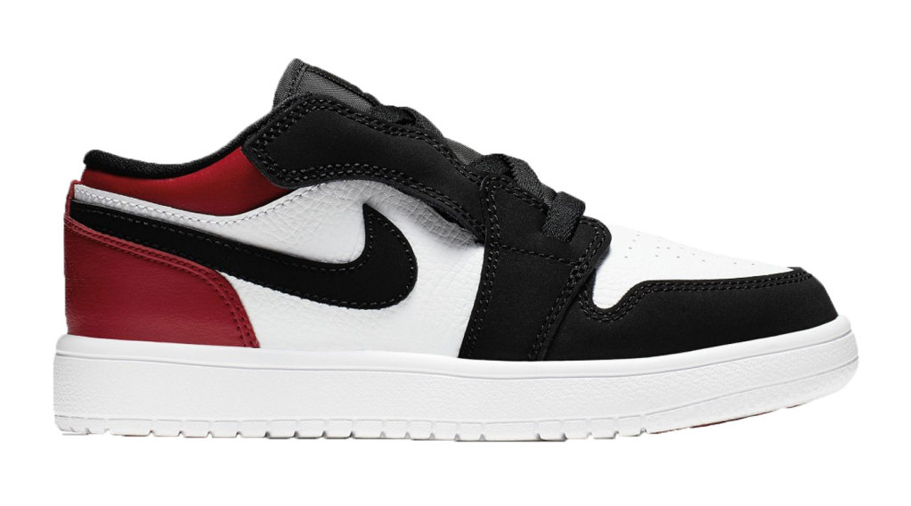 Jordan Air 1 Low ALT Black Toe (PS) Gym Red/Black/White (BQ6066-116)