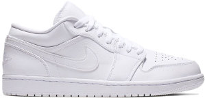 Jordan Air 1 Low White White White White (553558-112)