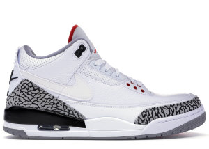 Jordan Air  3 JTH Super Bowl White/Fire Red/Black (AV6683-160)