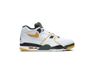 Nike Air Flight 89 White White/Fir/Black (CN0050-100)