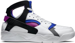 Nike  Air Flight Huarache OG White/Black-Lyon Blue-Bld Brry (686203-100)