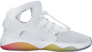 Nike  Air Flight Huarache Ultra White Pure Platinum White/Pure Platinum-White-Racer Pink (880856-101)