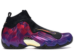 Nike Air Flightposite 1 Chinese New Year (2019) University Red/Black-Varsity Purple-Metallic Gold (BV6648-605)