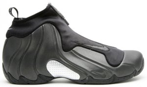 Nike Air Flightposite Black Metalic Silver (2008) Black/Black-Metallic Silver (624015-004)