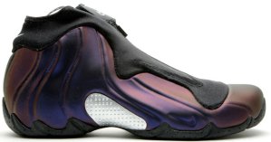 Nike Air Flightposite Eggplant (2008) Black/Eggplant-Metallic Silver (624015-051)
