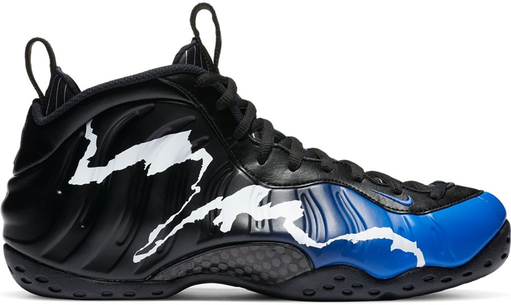 Nike Air Foamposite One 96 All-Star Black/White-Aurora-Game Royal (CN0055-001)