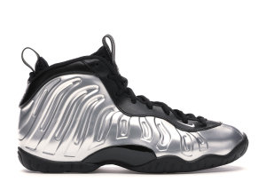 Nike Air Foamposite One Chrome Black (GS) Chrome/White-Black-Laser Crimson (CN5268-001)