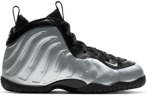 Nike Air Foamposite One Chrome Black (PS) Chrome/White-Black-Laser Crimson (CU1055-002)