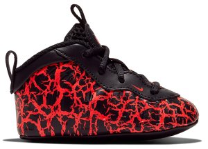 Nike  Air Foamposite One Cracked Lava (I) Black/Bright Crimson (644790-012)