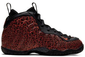 Nike  Air Foamposite One Cracked Lava (PS) Black/Bright Crimson (723946-012)