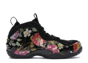 Nike  Air Foamposite One Floral (W) Black/Black-Metallic Gold (AA3963-002)
