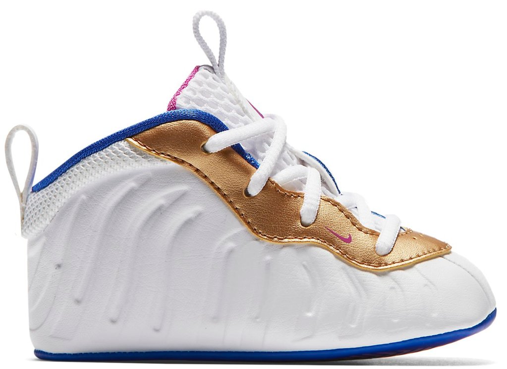 Nike Air Foamposite One Peanut Butter & Jelly (I) White/Fuchsia Blast-Racer Blue (644790-103)