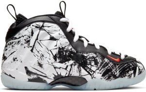 Nike Air Foamposite One Shattered Backboard (PS) Black/White-Total Orange (723946-011)