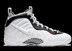 Nike Air Foamposite Pro White Black University Red (GS) White/Black-University Red (644792-103)