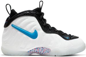 Nike Air Foamposite Pro 3D (PS) White/Blue Hero-Red Orbit-Indigo Force (843755-102)