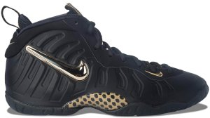 Nike Air Foamposite Pro Black Metallic Gold (GS) Black/Metallic Gold-Black (644792-010)