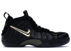 Nike  Air Foamposite Pro Black Metallic Gold Black/Metallic Gold-Black (624041-009)