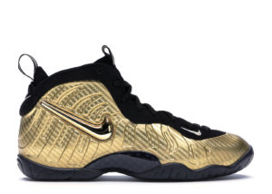 Nike Air Foamposite Pro Metallic Gold (GS) Metallic Gold/Black-Black-White (644792-701)