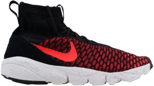 Nike  Air Footscape Magista Flyknit Black/Bright Crimson-Gym Red-Cool Grey Black/Bright Crimson-Gym Red-Cool Grey (816560-002)