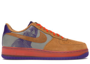 Nike Air Force 1 Low Amare Stoudemire New Six Dark Stucco/Miners Gold-Court Purple (315182-071)